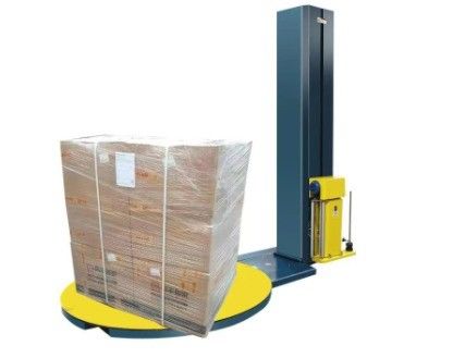 2400mm Column Height Pallet Wrapping Machine Stretch Film Automatic Stretch Wrap Machine Pallet Wrapper