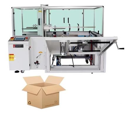 220V/50HZ Voltage Fully Automatic Carton Erector and Sealing Machine for Packing Line