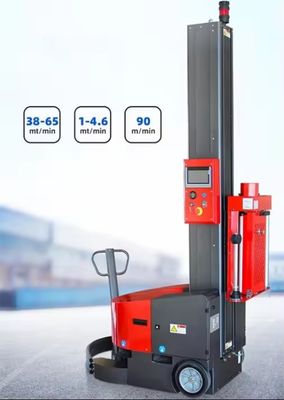 Automatic Electric Turntable Pallet Stretch Wrapper for Packaging of Food and Textiles