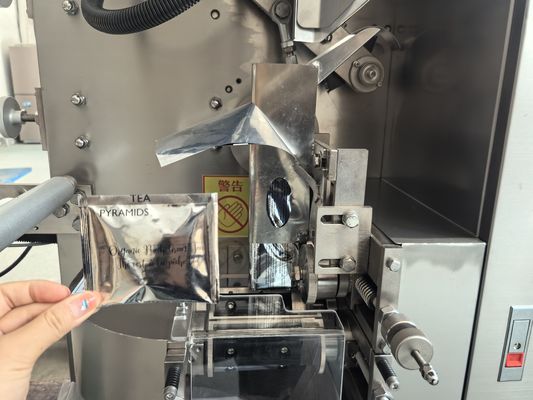 Multi-function Automatic Tea Bag Filling Packaging Machine with Outer Bag  75 95mm