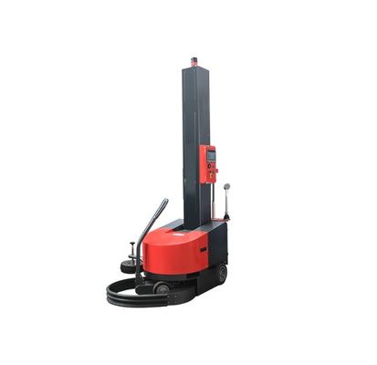 Electric Driven Automatic Robotic Pallet Wrapping Machine for Plastic Packing Tray