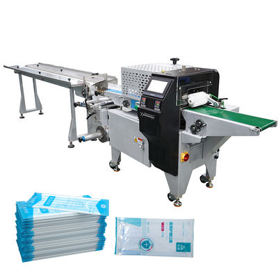 220V/50HZ Semi-automatic Multi-Function Pillow Flow Wrapping Chicken Packing Machine