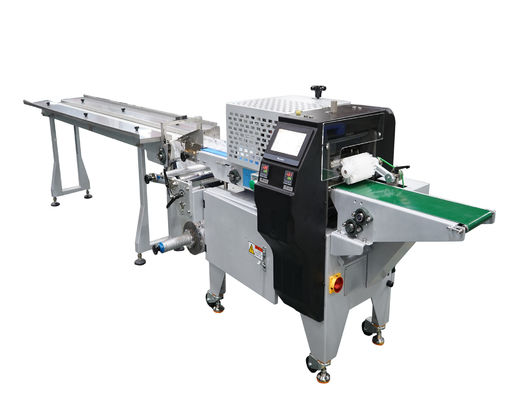 220V/50HZ Semi-automatic Multi-Function Pillow Flow Wrapping Chicken Packing Machine