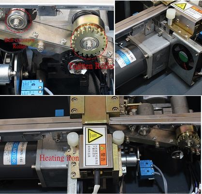 Bonding 150 KG Capacity MH101 Low Table Packer Strapping Machine With Conveyor Line