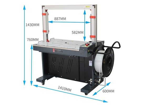 Bonding Method Hot Melt Method MH-101 Automatic Strapping Machine with Foot Switch