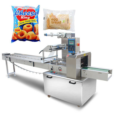 Servo Control System Flow Pack Vegetable Fruit Mushroom Vegetable Potato Packing Machine