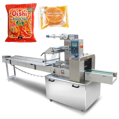 Servo Control System Flow Pack Vegetable Fruit Mushroom Vegetable Potato Packing Machine