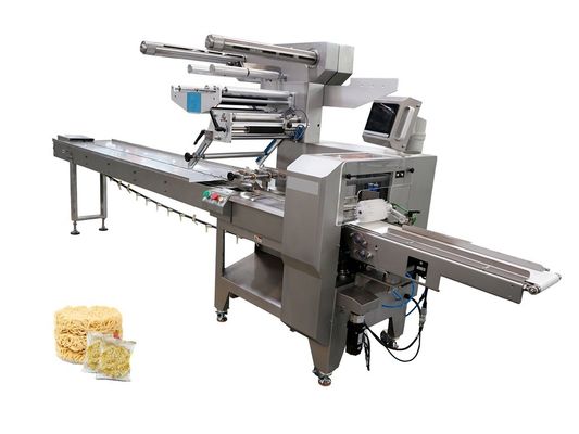 Servo Control System Flow Pack Vegetable Fruit Mushroom Vegetable Potato Packing Machine