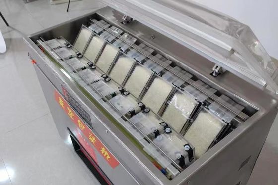 Rice Preservation Commercial Automatic Coffee Bean Rice Brick Nuts Peanuts Vacuum Sealer