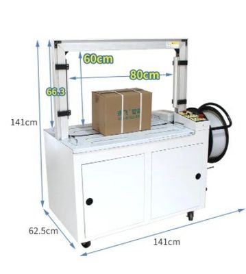 Full Auto Strapping Machine With CE Certification Voltage 380V/220V Tension 0-60kg