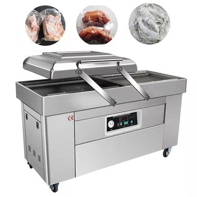 400 mm Sealing Length Double Vacuum Chamber Sealing Machine for Foie Gras and Steak