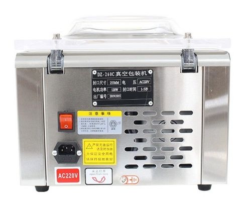 Electric Driven Table Type Mini Vacuum Packing Machine for Salmon Foie Gras Caviar