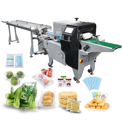 Plastic Packaging Tissue Roll Film Horizontal Pillow Packing Machine with Touch Screen