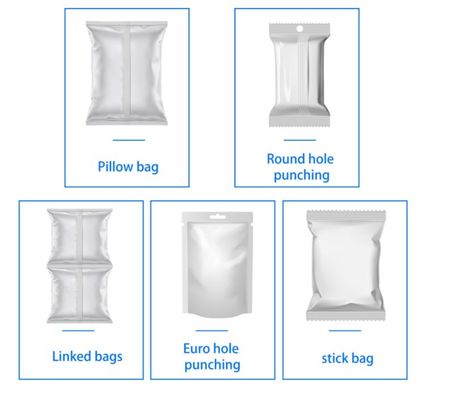 Plastic Packaging Tissue Roll Film Horizontal Pillow Packing Machine with Touch Screen