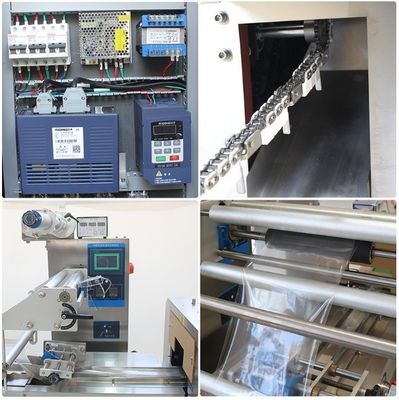 Plastic Packaging Tissue Roll Film Horizontal Pillow Packing Machine with Touch Screen