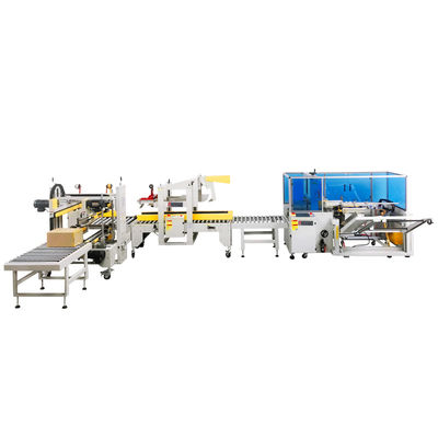 1900x2080x1492mm Front Seal Carton Forming Automatic Tape Case Erector for Box Forming