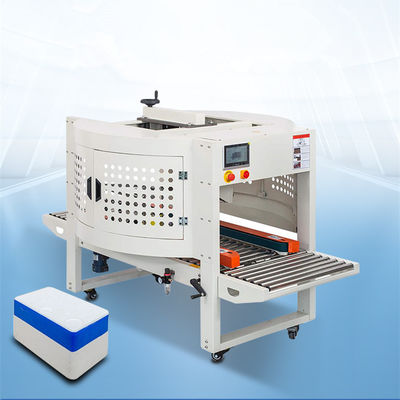 1000W Full Sealed Foam Box Case Adhesive Tape Sealing Sealer Machine