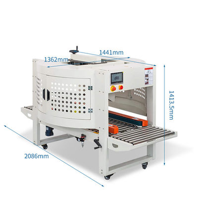 1000W Full Sealed Foam Box Case Adhesive Tape Sealing Sealer Machine