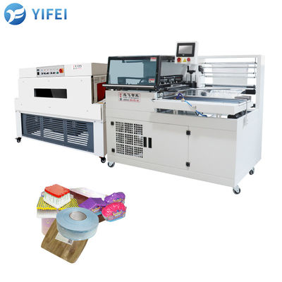 Side Sealing Heat Shrink Film Wrapping Packing Machine for Fireworks Boxes and Egg Tray