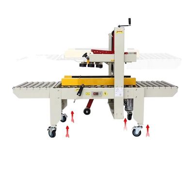 1830*670*1230mm Semi Automatic Left and Right Drive Belt Carton Tape Sealing Machine