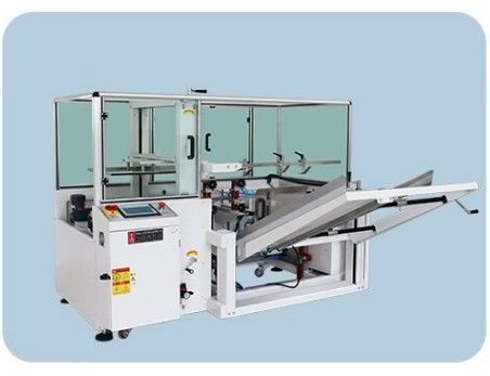 Fully Automatic Carton Erector Packer Line Design with Palletizing Speed 8-12Pcs/Min
