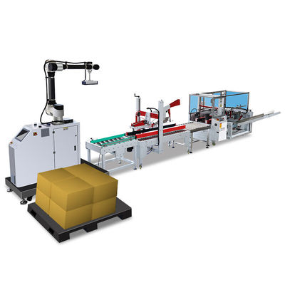 Pneumatic Driven Fully Automatic Carton Erector with Flaps Fold Sealer