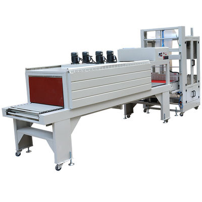 Plastic Packaging Fully Automatic Shrink Wrapping Machine for Bottles Jars Cans and Cartons 180 KG