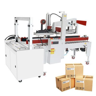 Carton Case Sealing Strapping Packing Machine Apply Carton Height 150-500mm 106 KG