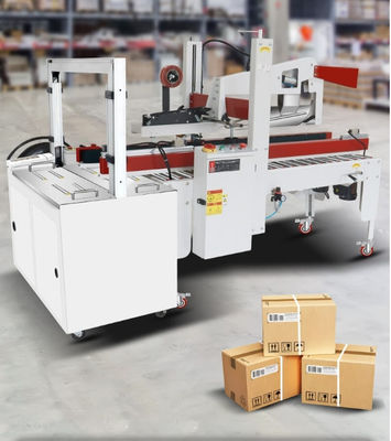 Carton Case Sealing Strapping Packing Machine Apply Carton Height 150-500mm 106 KG