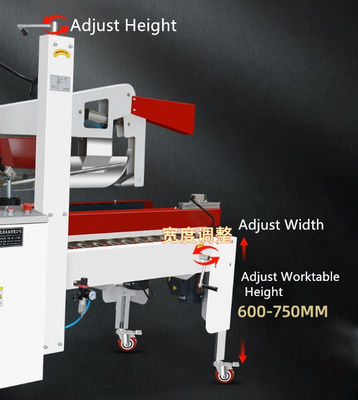 Carton Case Sealing Strapping Packing Machine Apply Carton Height 150-500mm 106 KG