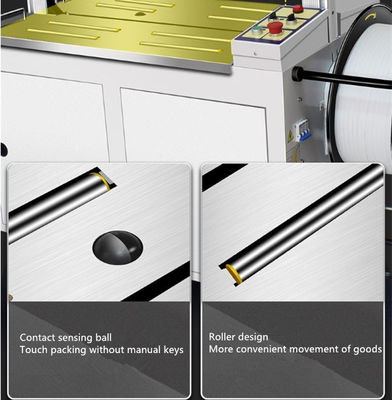 Carton Case Sealing Strapping Packing Machine Apply Carton Height 150-500mm 106 KG