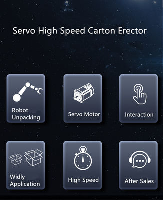 Fully Semi-Automatic High Speed Carton Case Erector For Carron Box