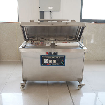 Large Work Table Dz400 Single Chamber Brick Vacuum Packing Machine for Rice and Fish