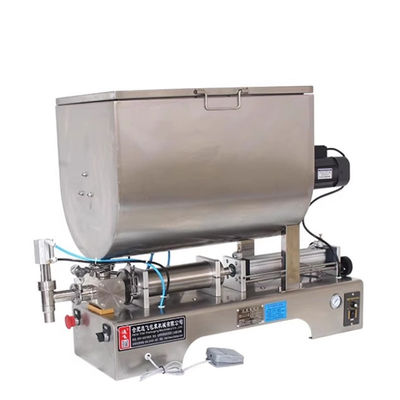 1100*480*800 mm Horizontal Pneumatic Filling Machine for 304Stainless Steel Sauce