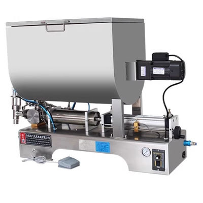 1100*480*800 mm Horizontal Pneumatic Filling Machine for 304Stainless Steel Sauce