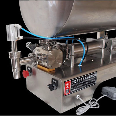 1100*480*800 mm Horizontal Pneumatic Filling Machine for 304Stainless Steel Sauce