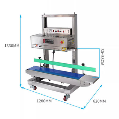Restaurant Packaging Made Simple with Easy-to-Operate Vertical Continouse Band Sealer
