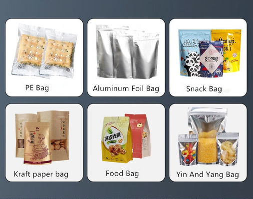 Commercial Horizontal Plastic Film Bags Heat Sealing Machine with 5-14mm Sealing Width