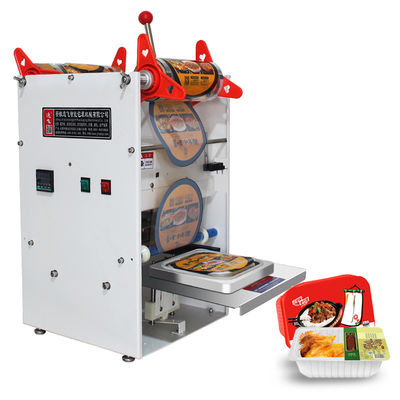 Hand Pressure Takeaway Snack Box Manual Sealing Machine with Wood Packaging Material