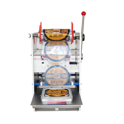 Hand Pressure Takeaway Snack Box Manual Sealing Machine with Wood Packaging Material