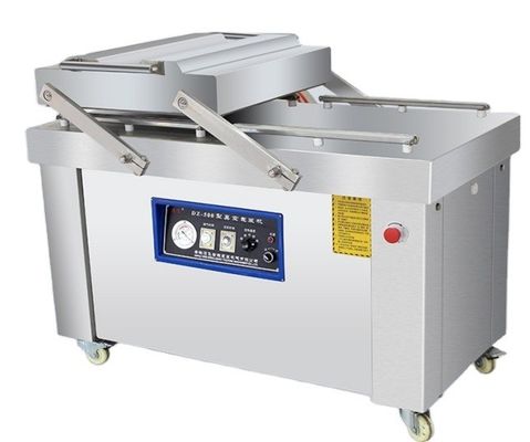 Meat Vacuum Packaging Machine with Double Chamber Continuous Vaccum Sealer Solution