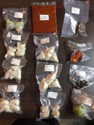 Meat Vacuum Packaging Machine with Double Chamber Continuous Vaccum Sealer Solution