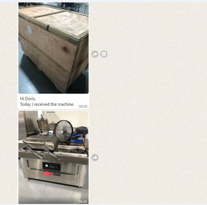 Meat Vacuum Packaging Machine with Double Chamber Continuous Vaccum Sealer Solution