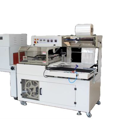 L Type Semi Automatic Sealing And Cutting Shrink Tunnel Wrapping Machine for Garment Shops
