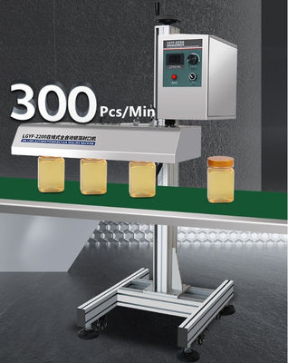 Plastic Packaging Material YF-2200 Continuous Induction Sealing Machine for Packaging