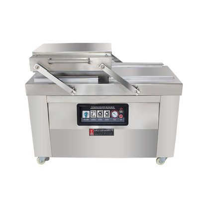 Commercial Semi Automatic DZ 400 Double Chamber Vacuum Sealer for 4Pcs Sealing Strips