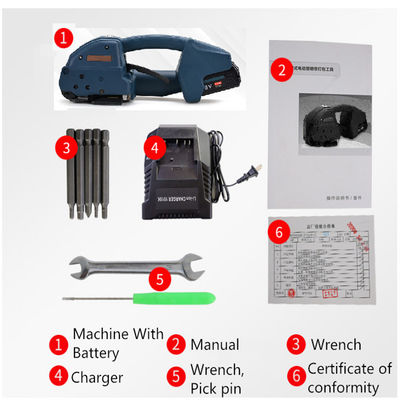 Automatic Grade Automatic Handheld PP PET Strapping Machine Tools Plastic Steel Baler