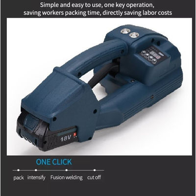 Automatic Electric Battery Strapping Tool for PET PP Tape in 13-16mm Strap Width