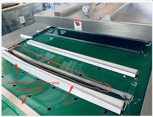 Industrial Automatic Continuous Rolling Vacuum Sealer for Plastic Bag Packaging Machine