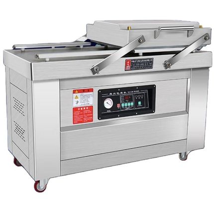 DZ-400 Commercial Double Flat Chamber Vacuum Packing Sealer for Building Material Shops